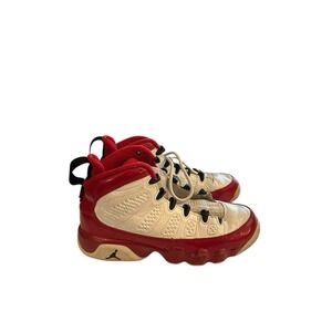 Nike Air Jordan 9 Retro Red Gym 302359-160 US Kid Size 3.5 Youth